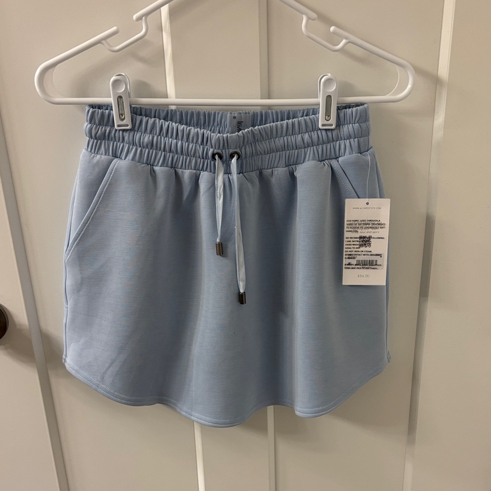 Light Blue Women's Skort